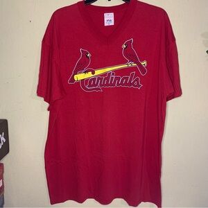 St. Louis cardinals v-neck shirt